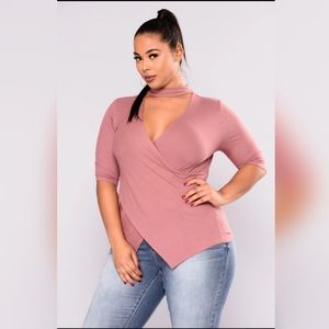 Eleyna Mauve Top - Fashion Nova